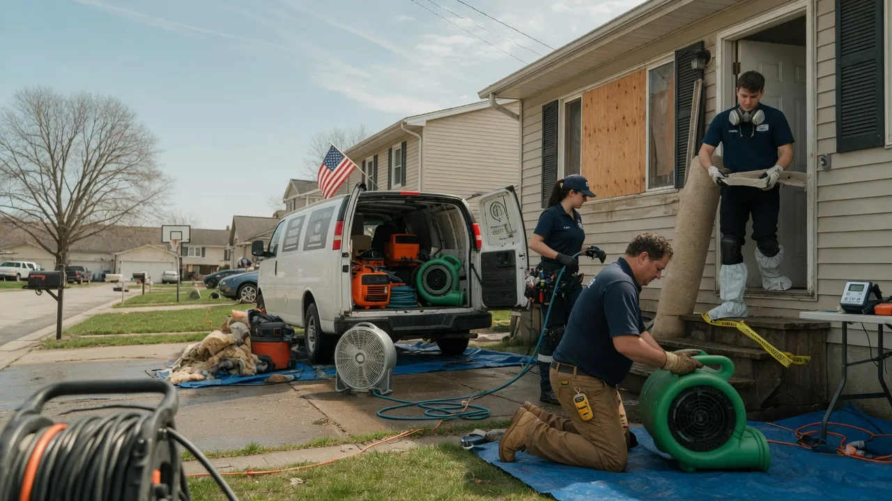 Water Damage Restoration in Sharon, WI near me